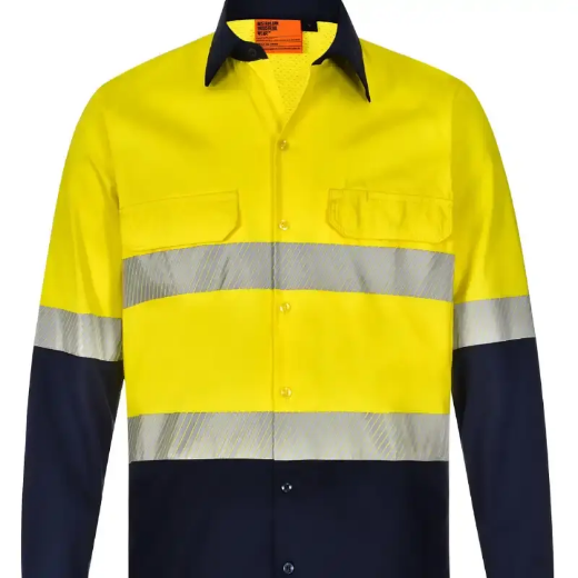 Picture of Winning Spirit, Unisex Hi Vis Cool-Breeze Safety L/S Shirt